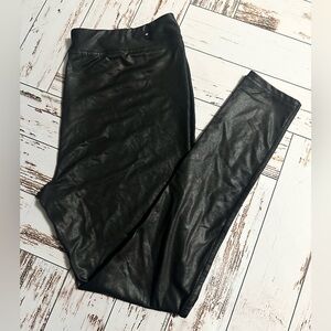 Sierra Faux Leather Leggings Black XL